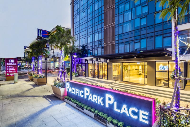 Pacific Park Hotel Sriracha Located in Sriracha District in the heart of business and shopping